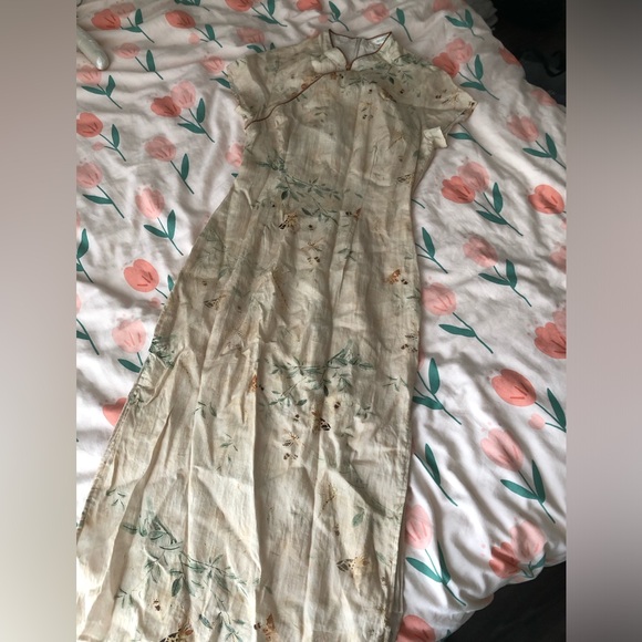 Qipao dress Chinese style traditional dress - Picture 4 of 6